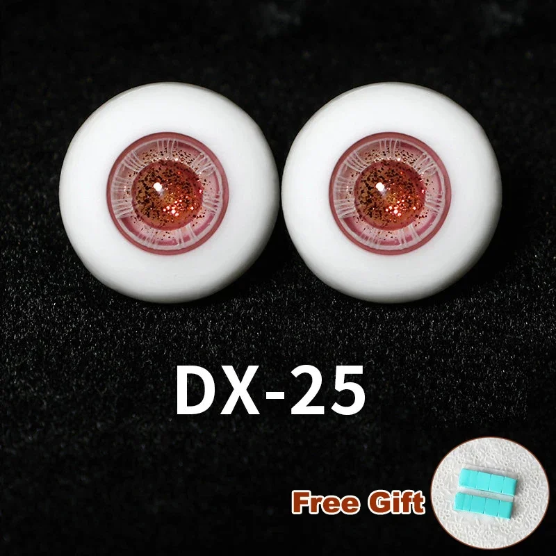 ペア Bjd 人形の目 16 ミリメートルガラスアイ 18 ミリメートル人形眼球人形 1/3 1/4 Bjd 人形アクセサリーおもちゃ