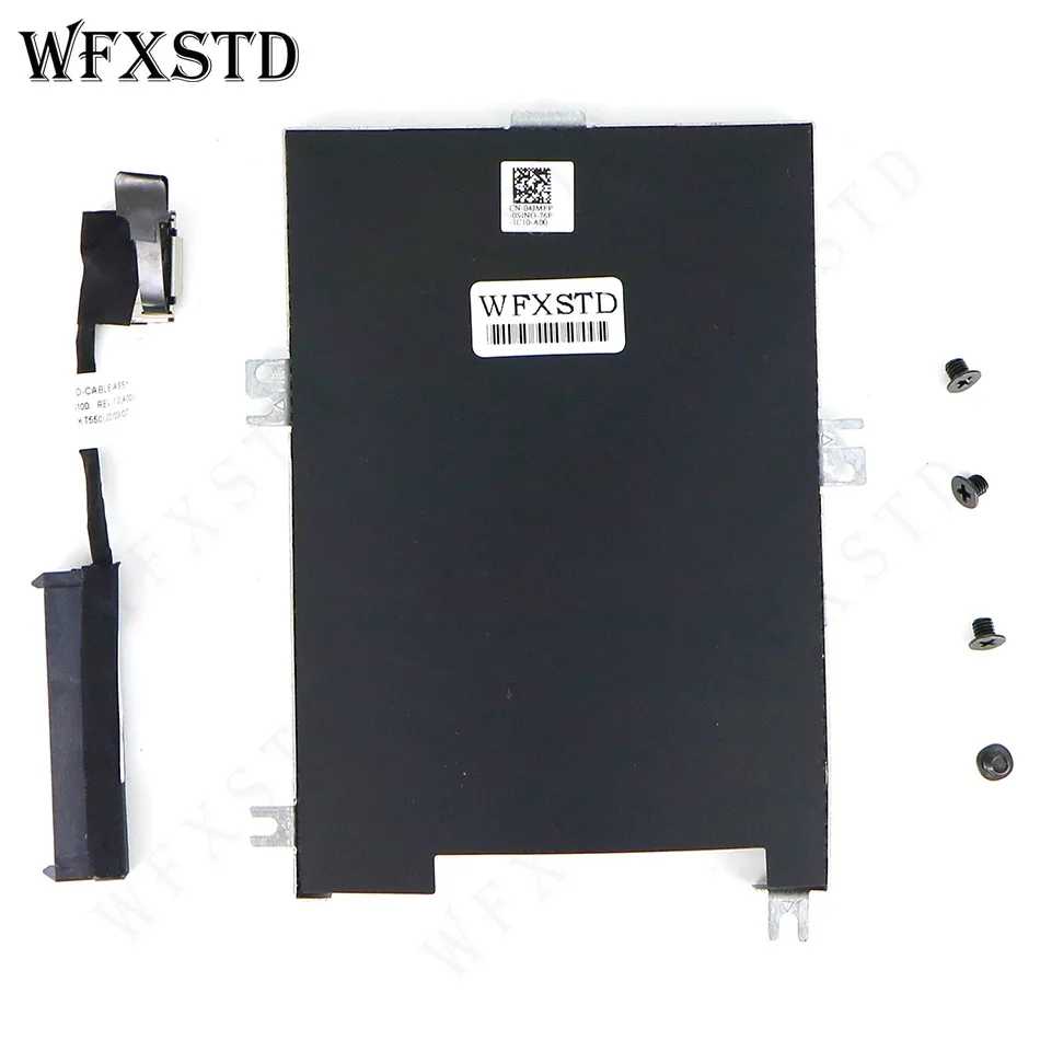 Cable HDD 080RK8 + soporte de Marco Caddy 04JMFP para Dell Latitude E5470 5470, disco duro de Bahía de portátil 80RK 4JMFP, nuevo