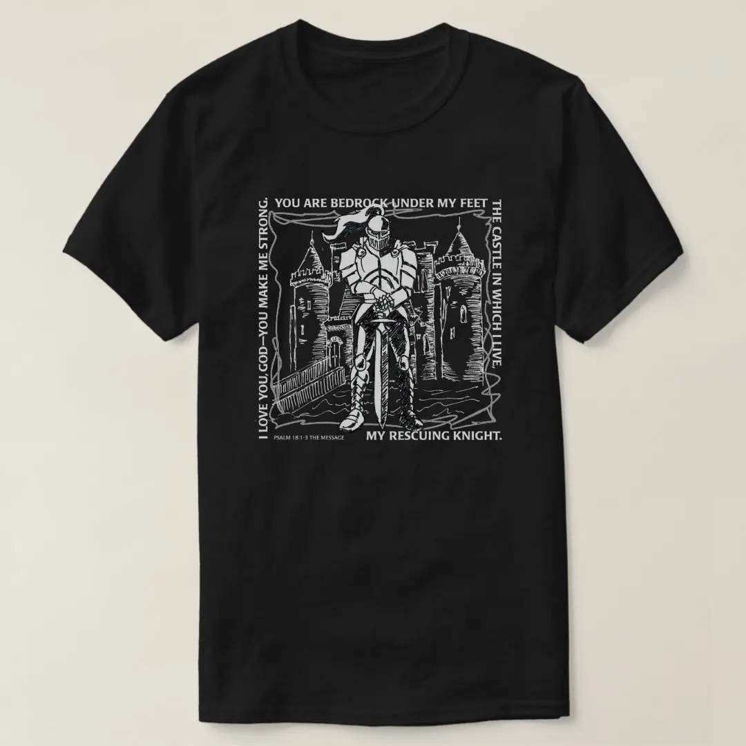 

Bible Cinderella Bedrock, Castle, Rescuing Knight T-Shirt 100% Cotton O-Neck Short Sleeve Summer Casual Mens T-shirt Streetwear
