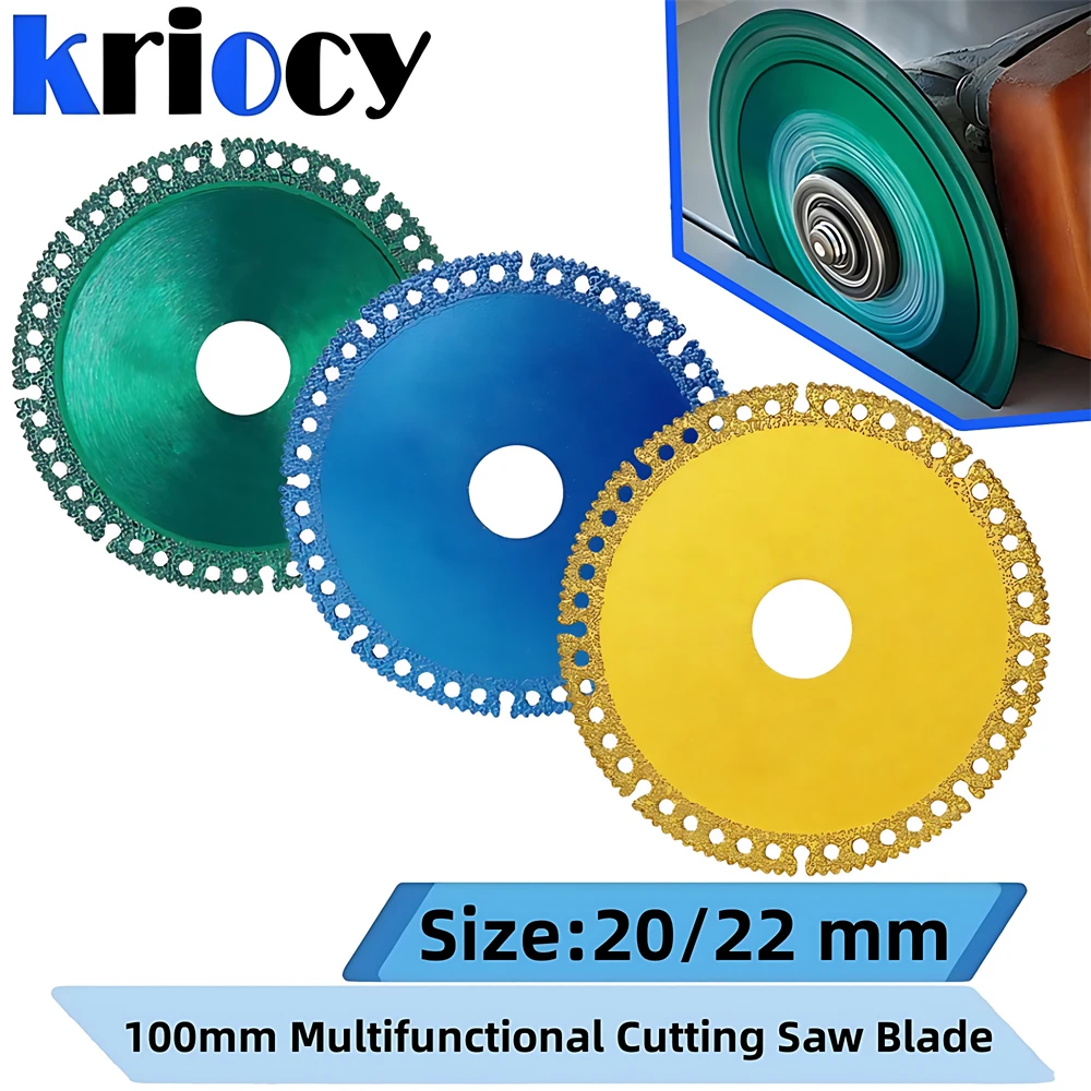 Composite Multifunctional Cutting Saw Blade 100mmUltra-thin Saw Blade Ceramic Tile Glass Cutting Disc For Angle Grinder 4inch