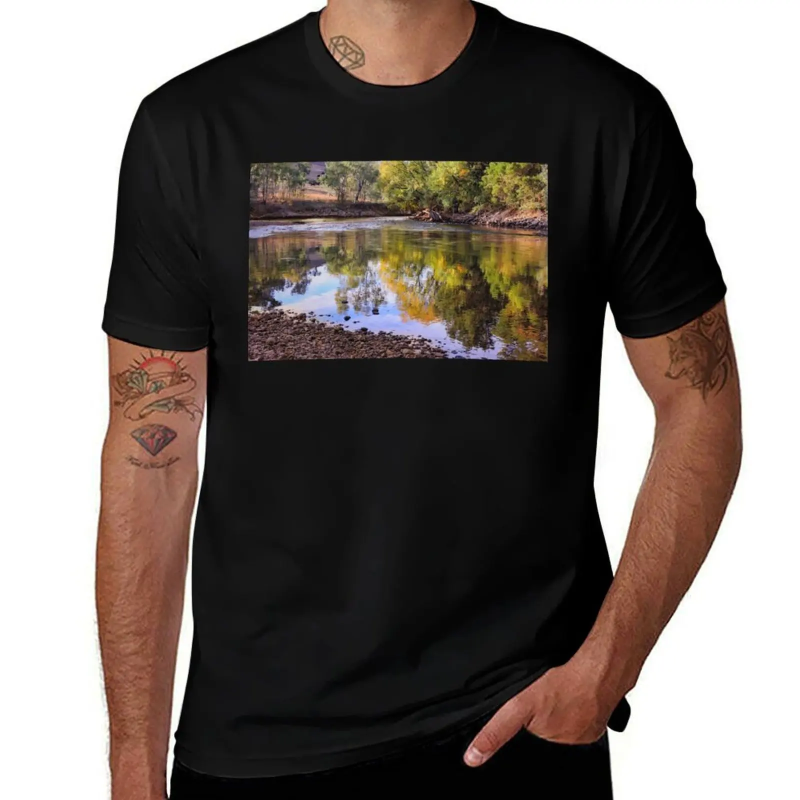 

Tumut River T-Shirt sports fans plus size tops shirts graphic tee men clothing