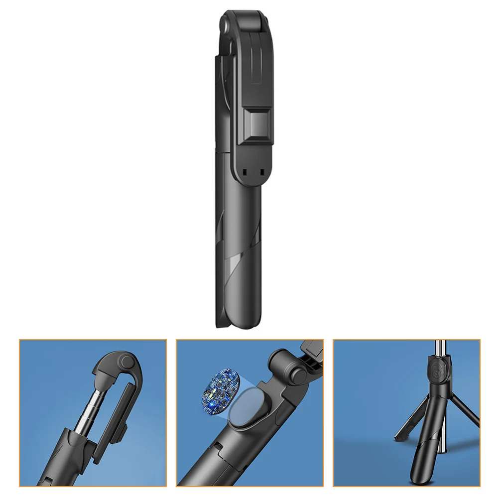 

1Pcs Phone Tripod Selfie Stick Folding Portable Adjustable Live Tripod Stand for Outdoor Photography Cellphone Gimbal Stabilizer