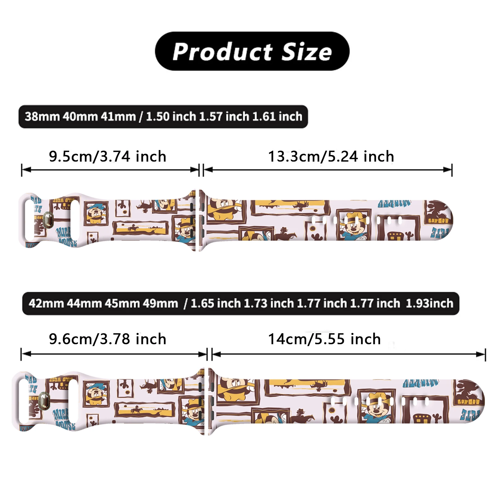 Рисунок 6 - Ремешок для часов с принтом Disney