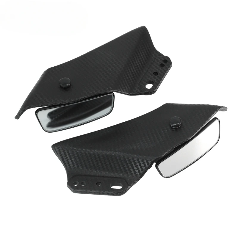 

For Kawasaki ZX6R ZX10R Z800 Z1000 Motorcycle Modified Wind Wing Adjustable Rotating Rear View Mirror Rear