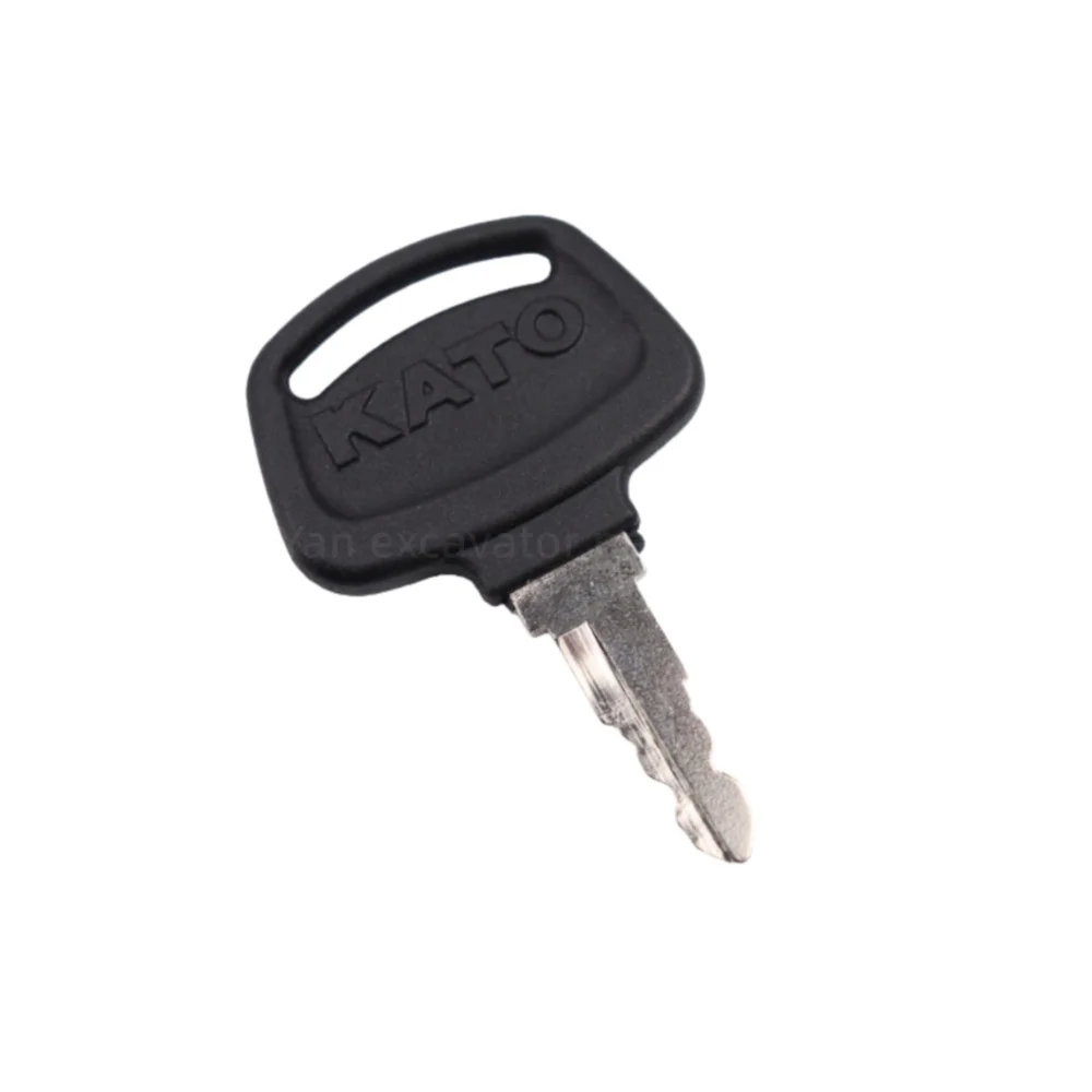 For Kato HD307/308/512/700/820/1430R/1023-3 Ignition Key Starter Switch Key Excavator Parts