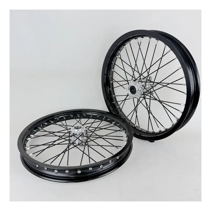 

Fit E Ride Pro 3.0/SR Wheel Set Front 17*1.6 Rear 17*2.15 Wheels Rims Set Electric Dirt Bike Wheels