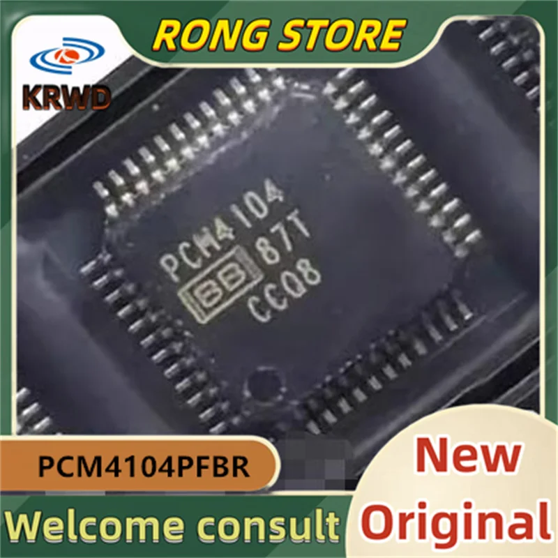 5pcs  PCM4104 PCM4104PFBR TQFP-48 New and Original