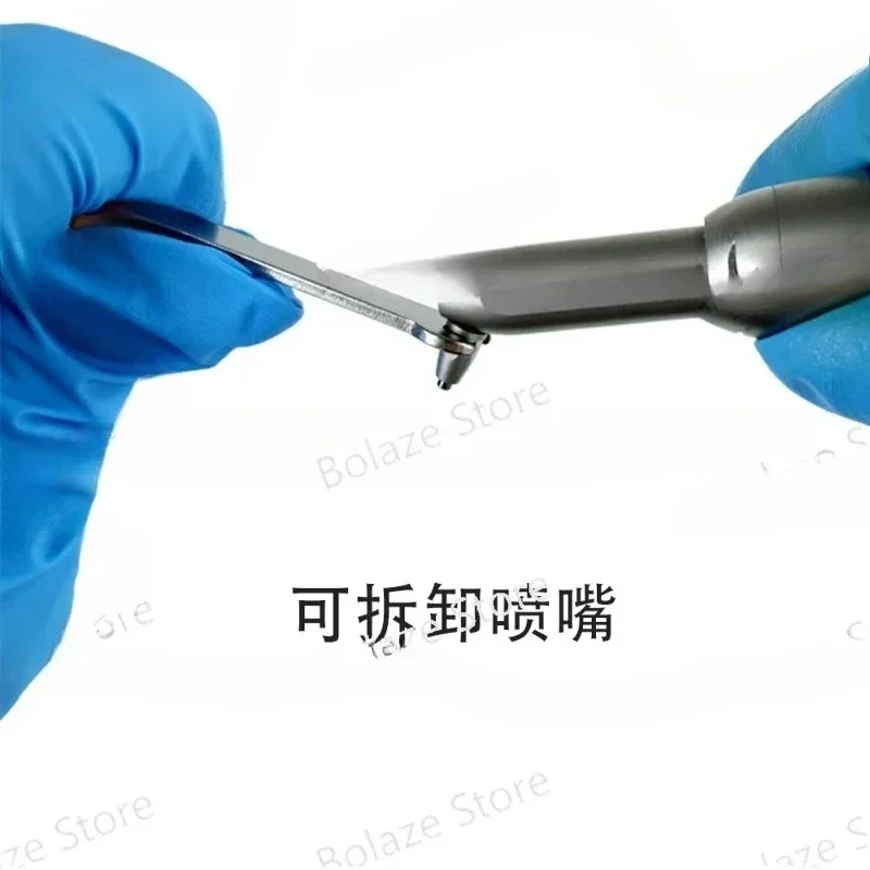 Dental Alumina Sandblasting Gun Water Spray Scaling Machine Orthodontic Brackets Repair Cleaning Before Adhesion Micro Roughing
