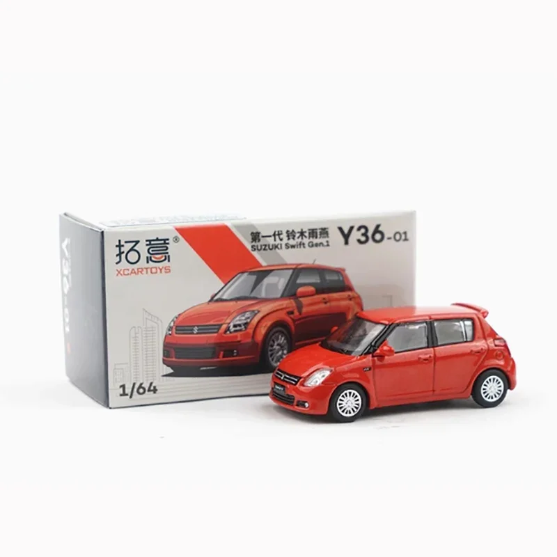 

XCARTOYS литой под давлением масштаб 1/64 Suzuki Swift, модель автомобиля из сплава для взрослых, классический коллекционный подарок, статический готовый продукт, украшения, игрушка