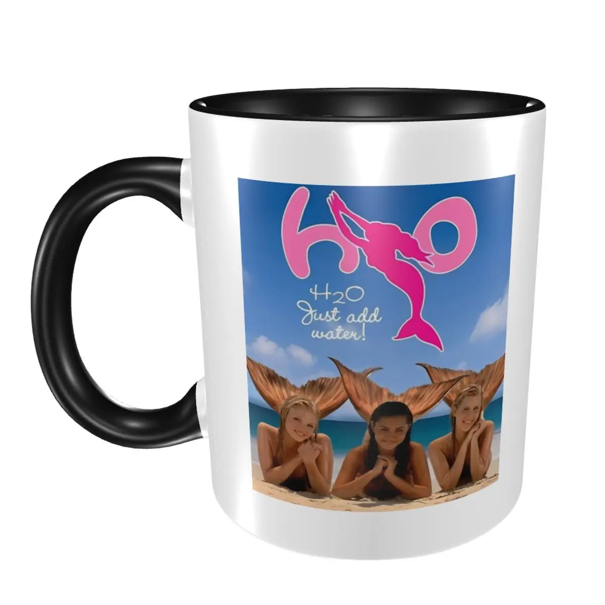 

H20 Просто добавьте кружку для воды, забавные керамические кофейные чашки, чайные кружки, чашка для молока, посуда для напитков, подарок для женщины и мужчины