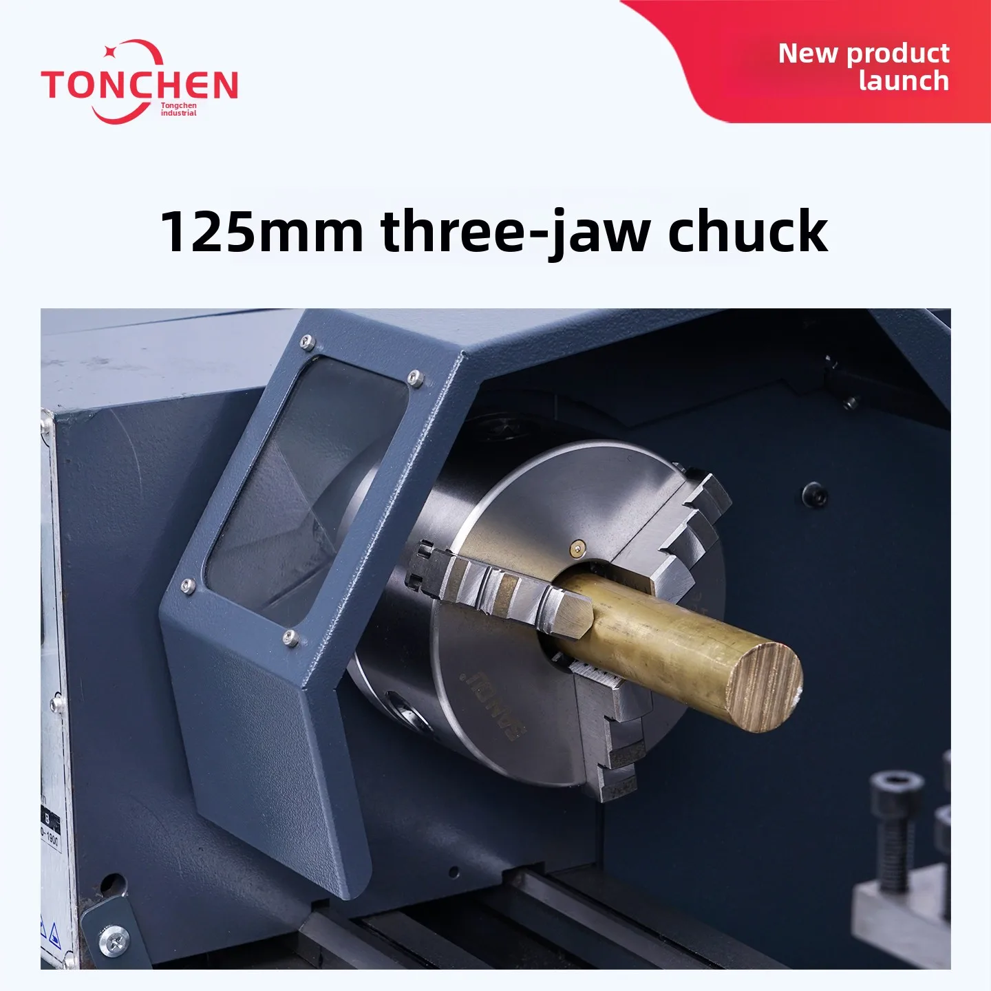 Tongchen TC3080 Multi-functional Compact Dual-spindle CNC Metal Lathe For Household