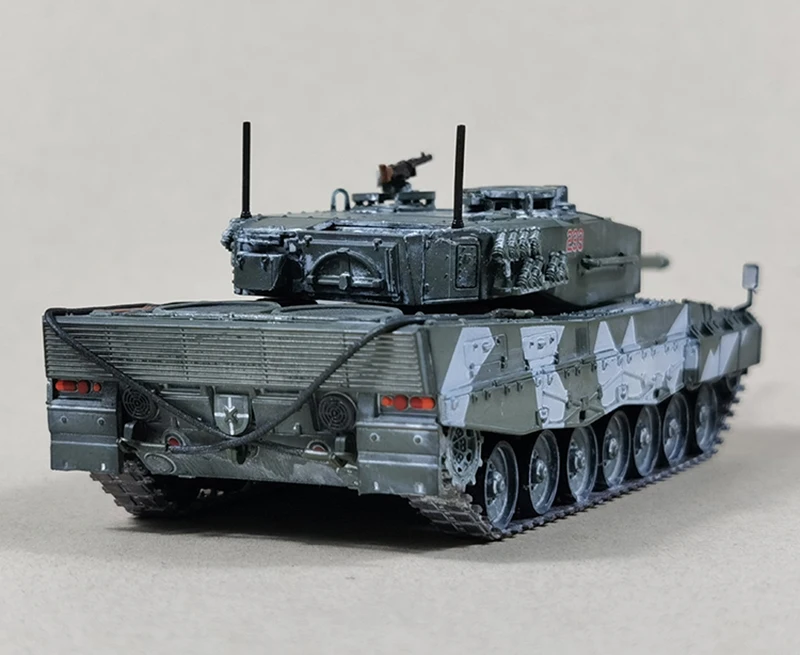 大人のためのメインバトルタンク,軍事戦闘タイプ,クラシックギフト,PVCプラスチック,スケール1:72,12226pf,ヒョウ2a4