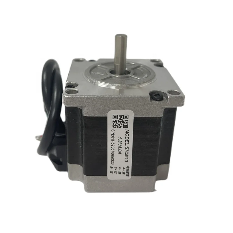 Flythrough 1.8 Degree Hybrid 2 Phase Leadshine 57CM13  Nema23 Cnc Stepper Motor