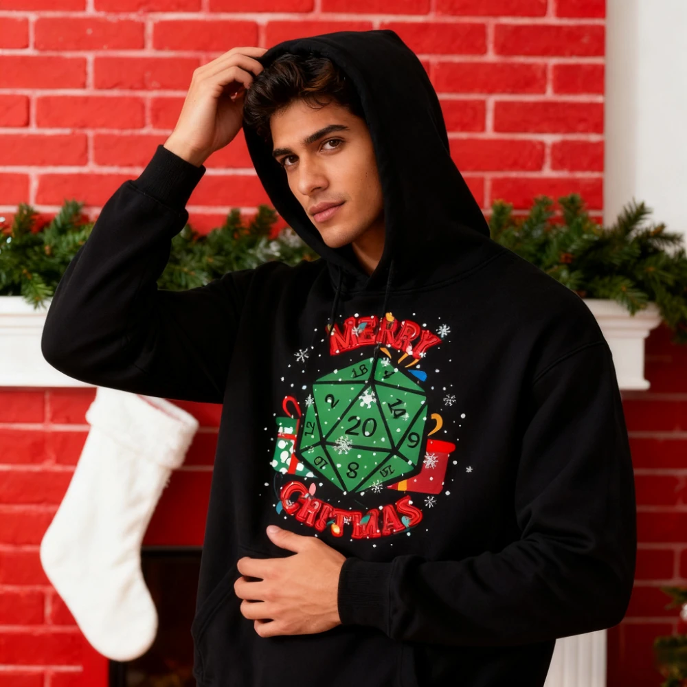 Winter Clothing Dnd - Merry Critmas DnD juego ropa divertida