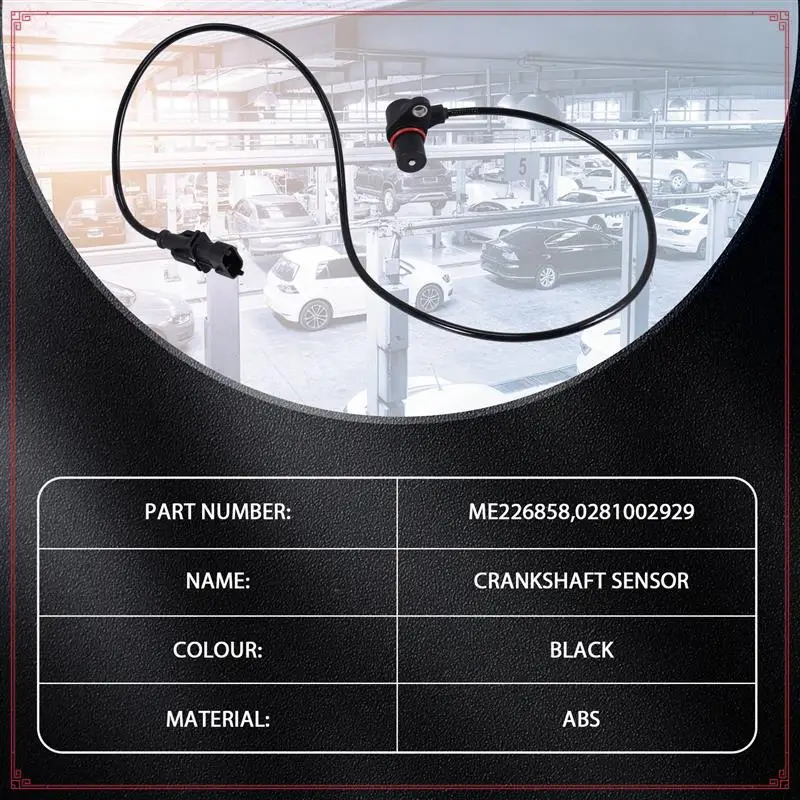 ยานยนต์เซ็นเซอร์ตําแหน่งเพลาข้อเหวี่ยงสําหรับ Mitsubishi Canter Platform หมายเลขชิ้นส่วน: ME226858 0281002929