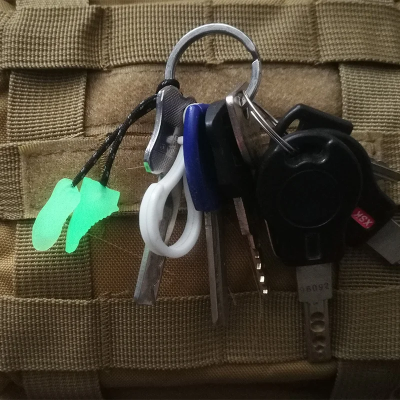 Cremallera táctica mini de doble tirador para mochila chaqueta - imagen 5
