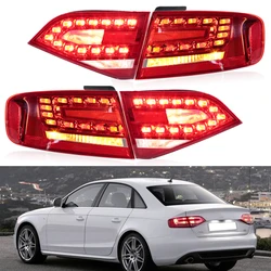 For Audi A4 B8 2008 2009 2010-2012 Led Tail Light Stop Brake Lights Rear Turn Signal Lamp Car Accessories 8K5945095B 8K5945096B