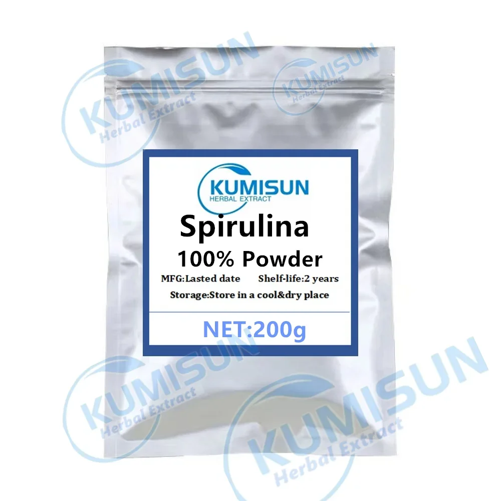 50-1000g  TNatural Spirulina Powder For Skin Repair Beauty Soap Organic Pigment Soap Making Materials