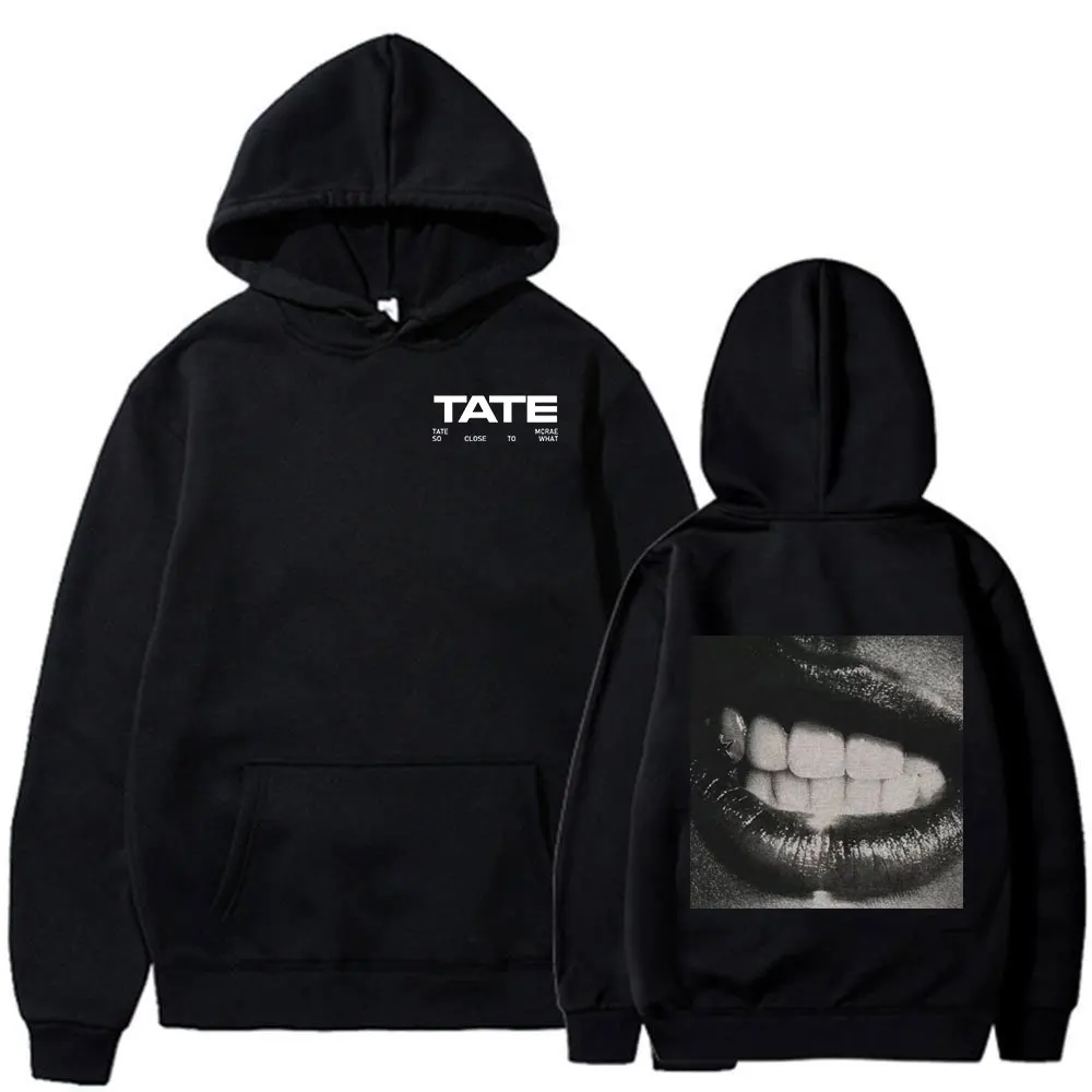 Tate McRae So Close To What Hoodies 2025 New Album Print Hooded Sweatshirts Men Women Clothing Fleece Casual Pullover Streetwear