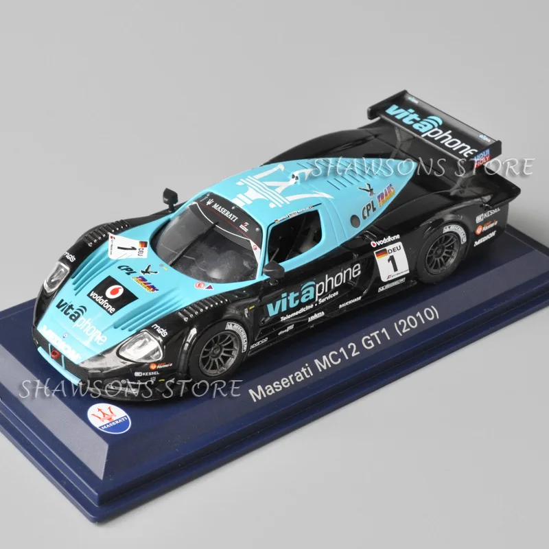 1:43 waga Model odlewu samochód wyścigowy zabawka MC12 GT1 2010 miniaturowa replika kolekcjonerska