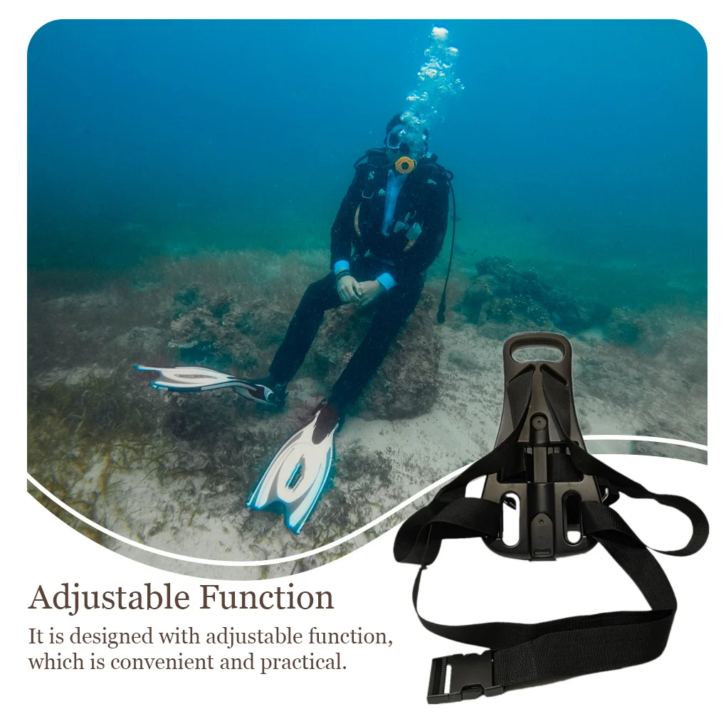 

Scuba Tank Backpack Adjustable Carry Holders Oxygen Bottle Holder