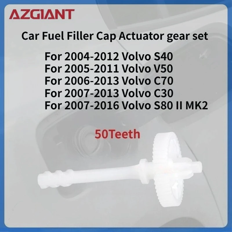 

For Volvo S40 2004-2012/V50 2005-2011/C70 2006-2013 Car Fuel Filler Cap Actuator gear set New replacement parts Auto Accessories