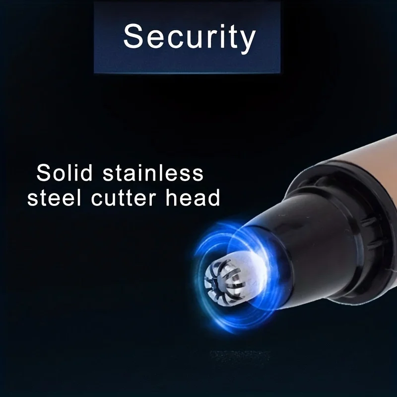 Ear Nose Hair Trimmer Clipper  Shaving Safety Face Care Nose Beard Cleaning Machine For Men Women Hair Removal Painless
