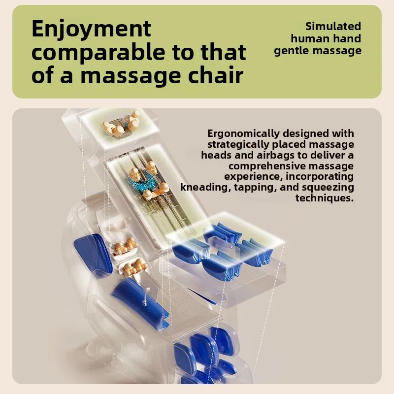 Massage mattress for home use, multi-functional, kneading for the neck, back, and waist, new electric airbag mattress.