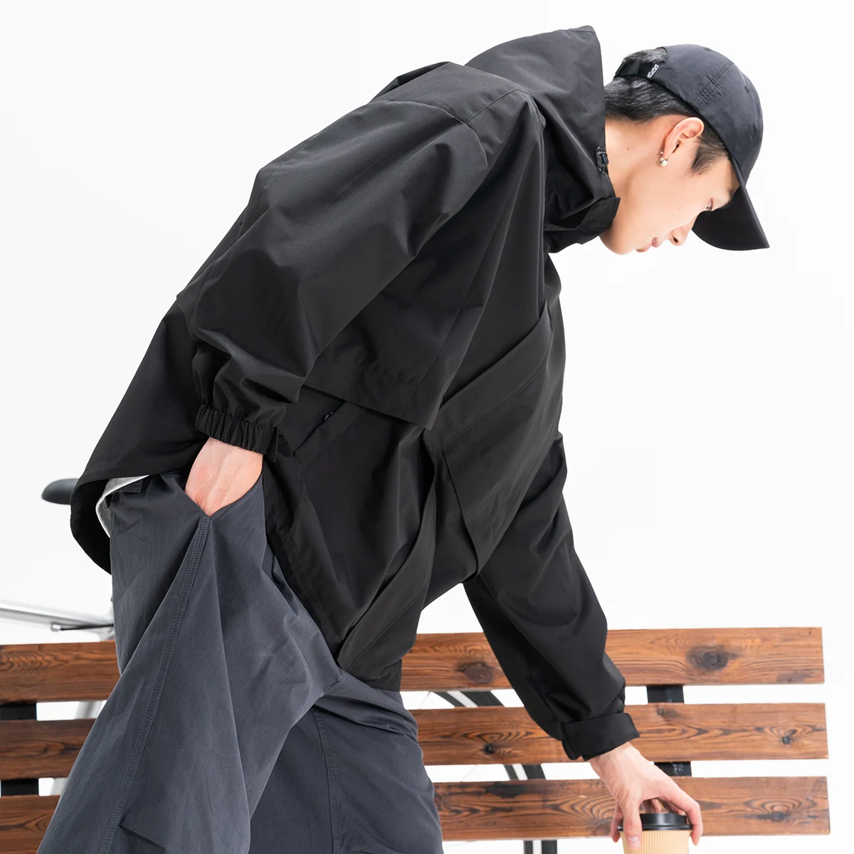 

Wassup Blueo2025 American Sle Outdoor Climbing Jaet Couple Version Waterproof Windproof Polyester Fiber Youth Faion