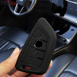 For BMW Serie 1 2 3 4 5 6 7 X3 X1 X2 X4 X5 F15 G05 X6 F16 Z4 M5 F48 F10 F40 G02 G31 G23 G42 F34 IX3 TPU Car Key Fob Case Holder