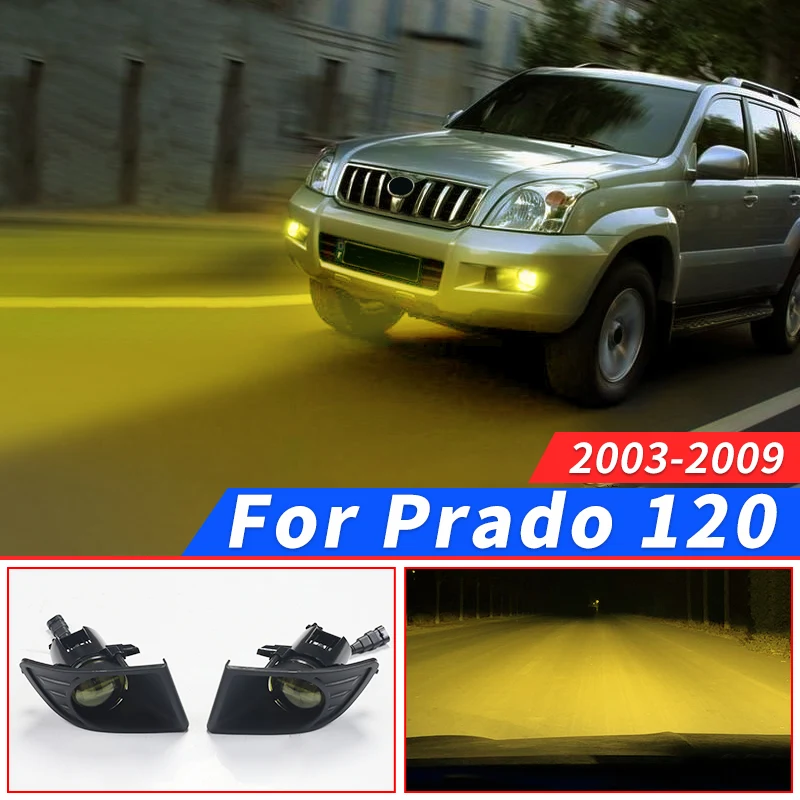 

LED Fog Lamp Modification Accessories Suitable for 2003-2009 Toyota Land Cruiser Prado 120 Lc120 Auto LED Headlight Bulb