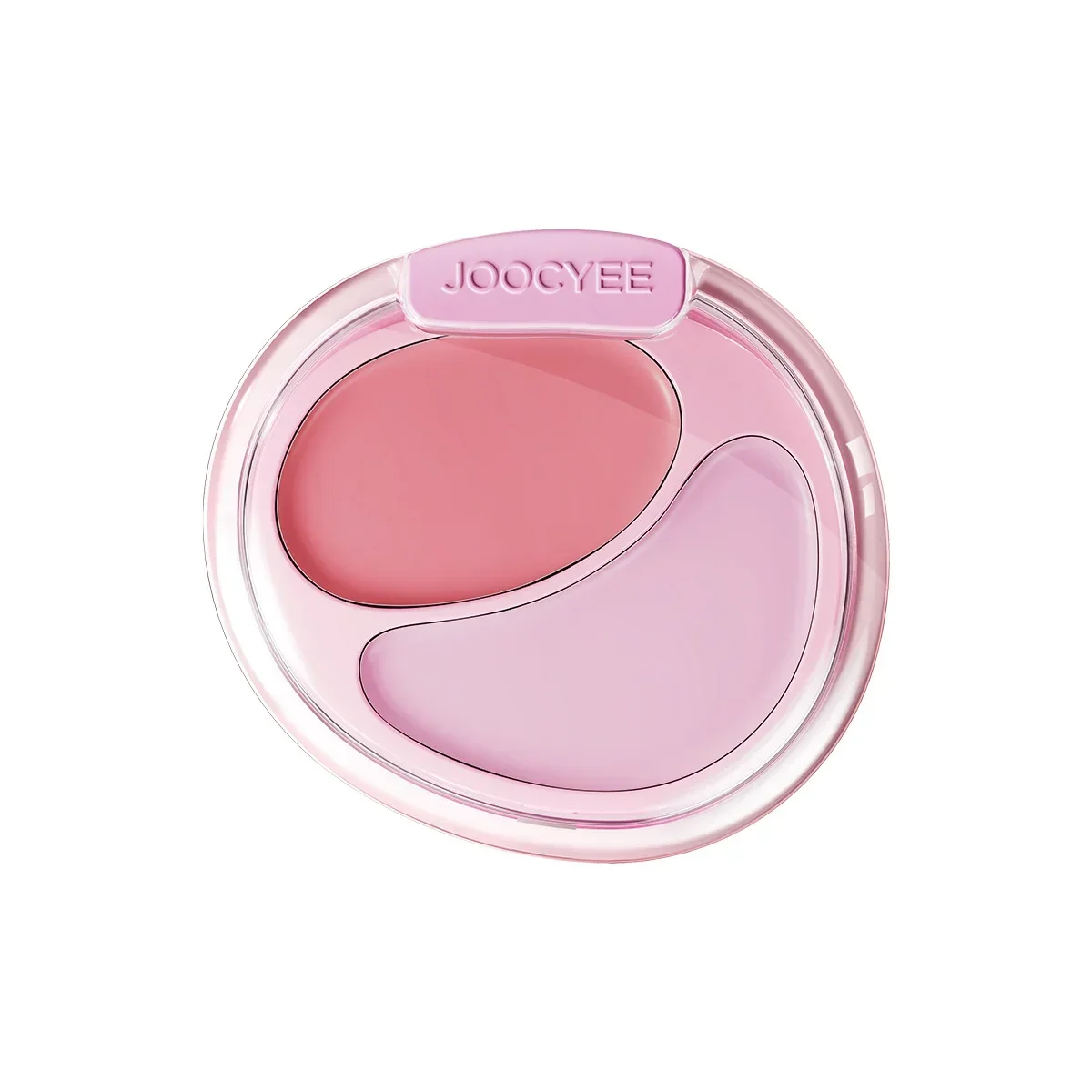 Joocyee cor dupla blush creme água luz bochecha pele inchaço atmosfera blush pó placa maquiagem facial