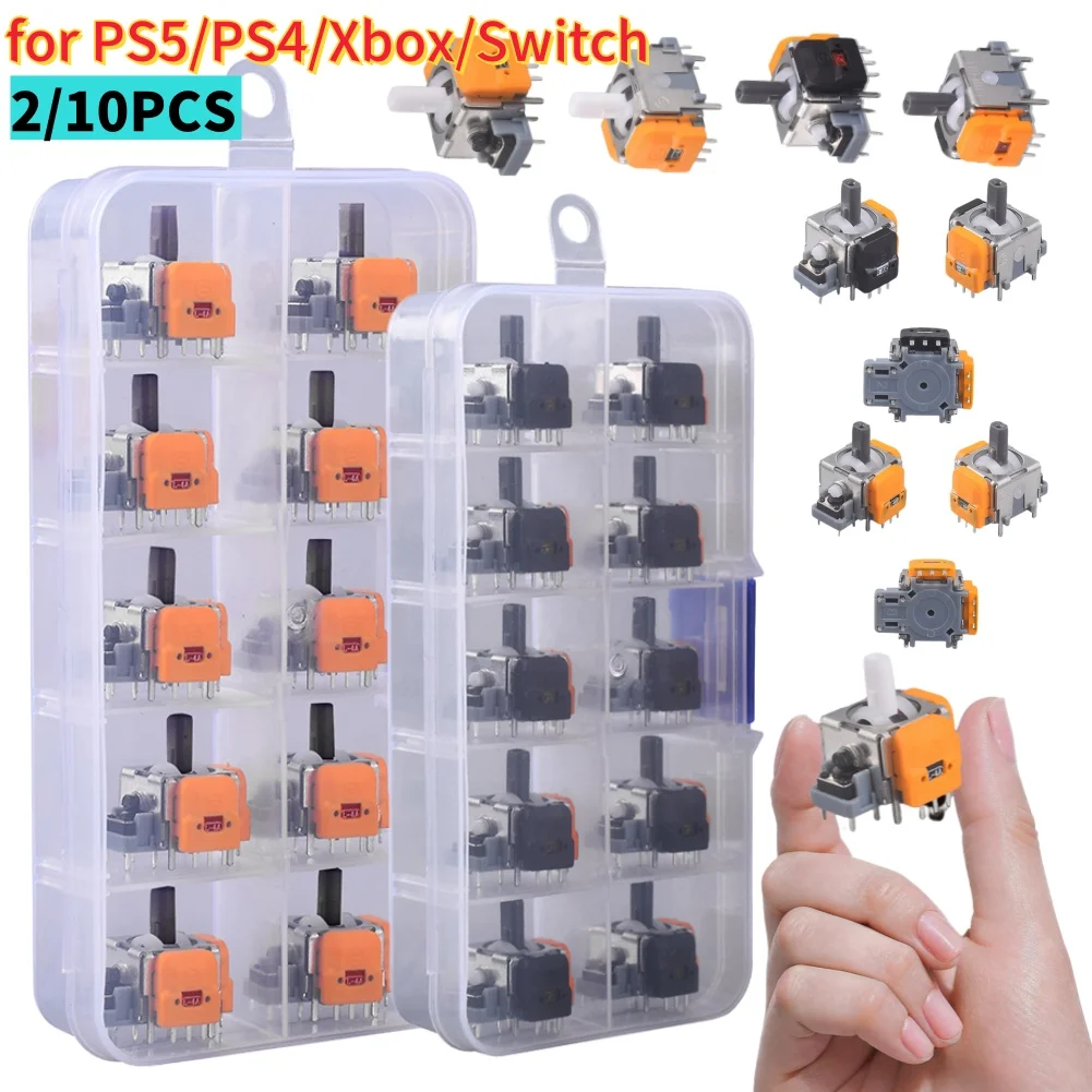 2/10PCS 3D Hall Eff…