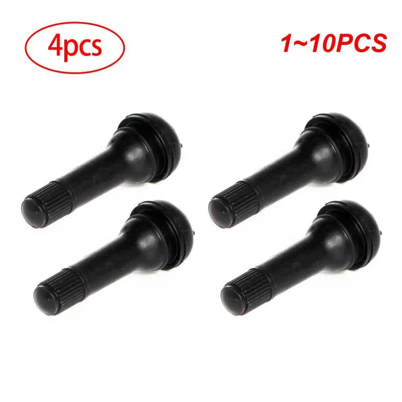 1~10PCS DrapopRubber Valve Stems Caps Car Tire Wheel Rims Stem Air Valve Caps Dust Cover TR414 Auto Motorcycle Replacement Parts