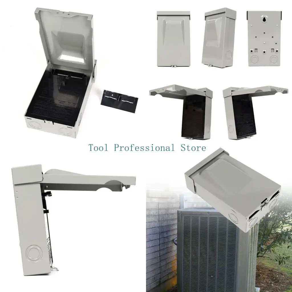 57QF Durability Steel Without Fuse AC Switches 60AN Panel Steel Enclosures for Electrical Panel And Industrial Applications
