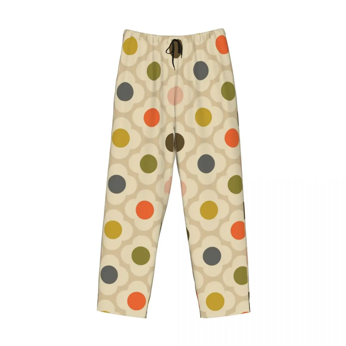 Stampa personalizzata Orla Kiely Flower Spot Summer pigiama Pants uomo scandinavo floreale Sleep Sleepwear Bottoms con tasche