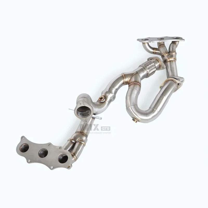 Stainless Steel Straight-through Manifold Exige V6 3.5T 2012-2019 Exhaust System Downspout