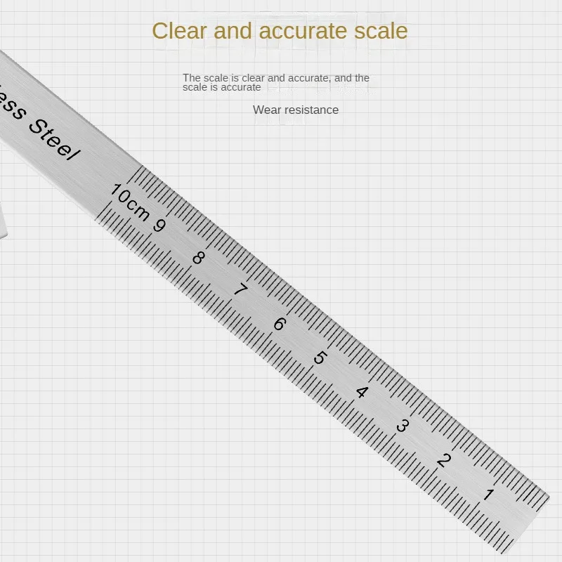 Stainless Steel 180 Degree Protractor Metal Angle Ruler professional Meter Ruler Gauge Finder Goniometer Conveyor Tool