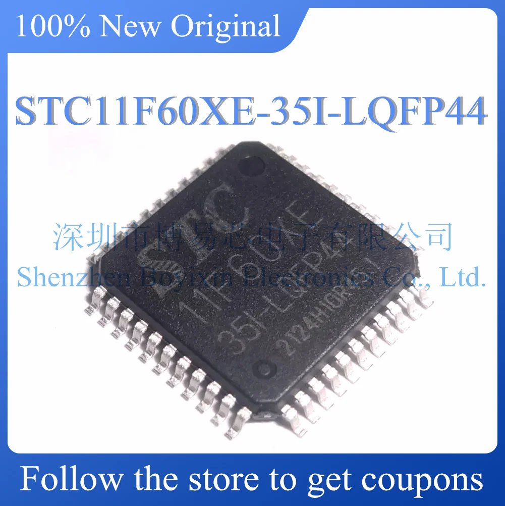 Neues STC11F60XE-35I-LQFP44.Original produkt. LQFP-44