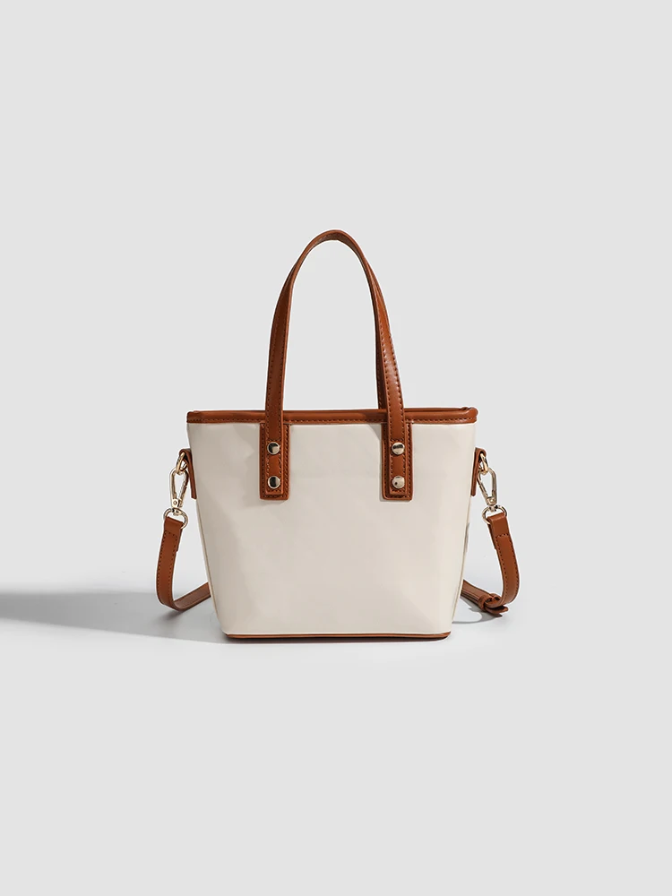 2025 New Design Solid Top-Handle Bags Pu Women's Bags High Quality Zipper Handbags Sewing Thread Casual Tote High Capacity Bolsa image 2