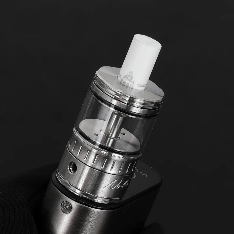 20 pièces YFTK escargot coton matériel jetable 510 embouts d'égouttement blanc noir longue pointe d'égouttement courte pour RDA RTA RDTA Vape réservoir atomiseur