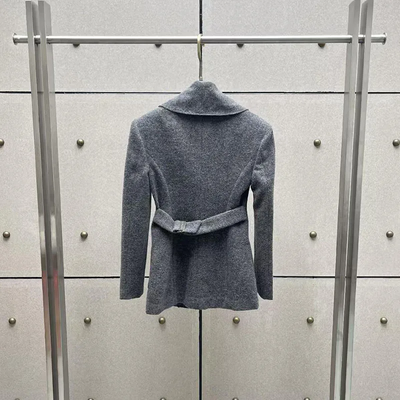 Women's Hourglass-Cut Wool Blazer, Long-Sleeve Waist-Cinched Jacket, High-Quality Versatile Blazer, 2026, New Arrival, Y2K