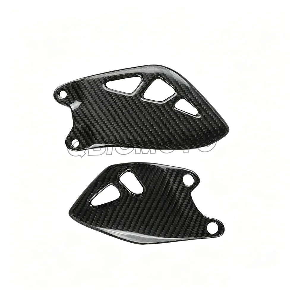 For Kawasaki ZX-10R ZX10R ZX 10R 2015-2020 2021 2022 2023 2024 Motorcycle Rearset Foot Peg Mount Heel Guard Plates