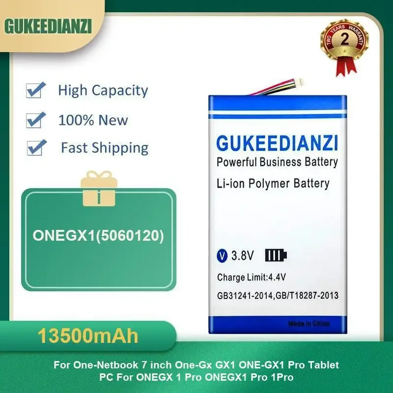 

13500 мАч ONEGX1 (5060120) Аккумулятор для ноутбука One-Netbook 7-дюймовый планшетный ПК One-Gx GX1 ONE-GX1 Pro для ONEGX 1 Pro ONEGX1 Pro 1Pro