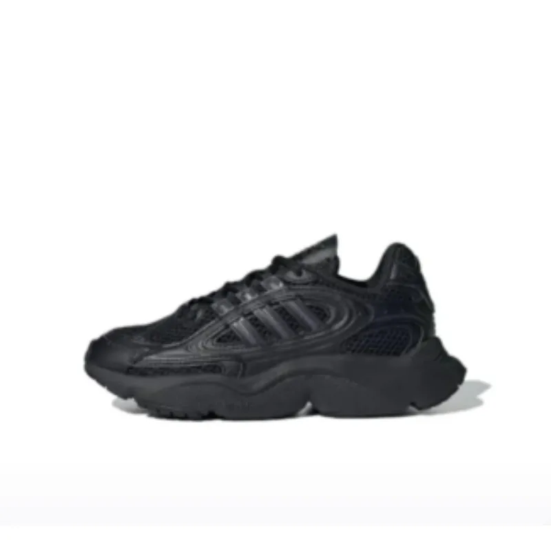 

Adidas Originals Ozmillen Удобная износостойкая противоскользящая амортизирующая сетчатая спортивная повседневная обувь в стиле ретро для мужчин и женщин, черная