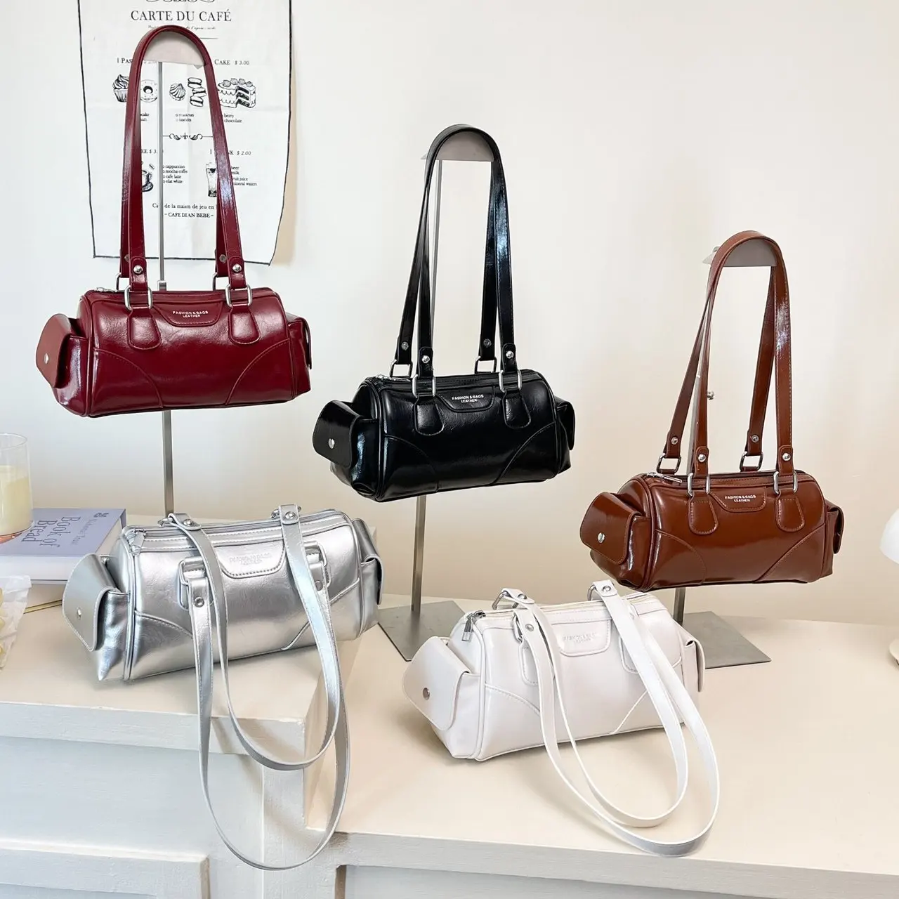 

Premium Sense Commuting Versatile Underarm Bag Women's New Simple Temperament Casual Work Shoulder Handbag