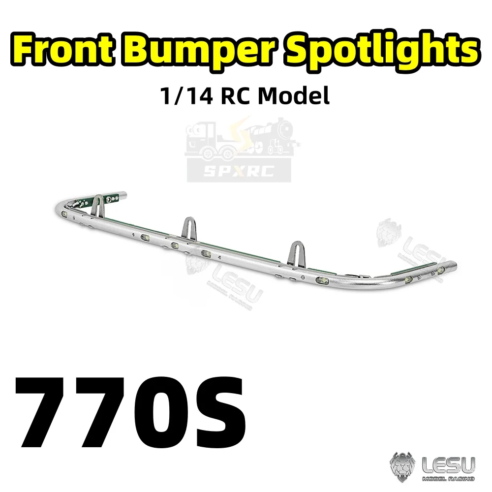 770S LED ปั๊ม Handle Light Spotlight Ambient Light S-1252-A สําหรับ 1/14 Tamiya RC รีโมทคอนโทรลของเล่นรถพ่วงรถแทรกเตอร์ DIY อะไหล่รถยนต์