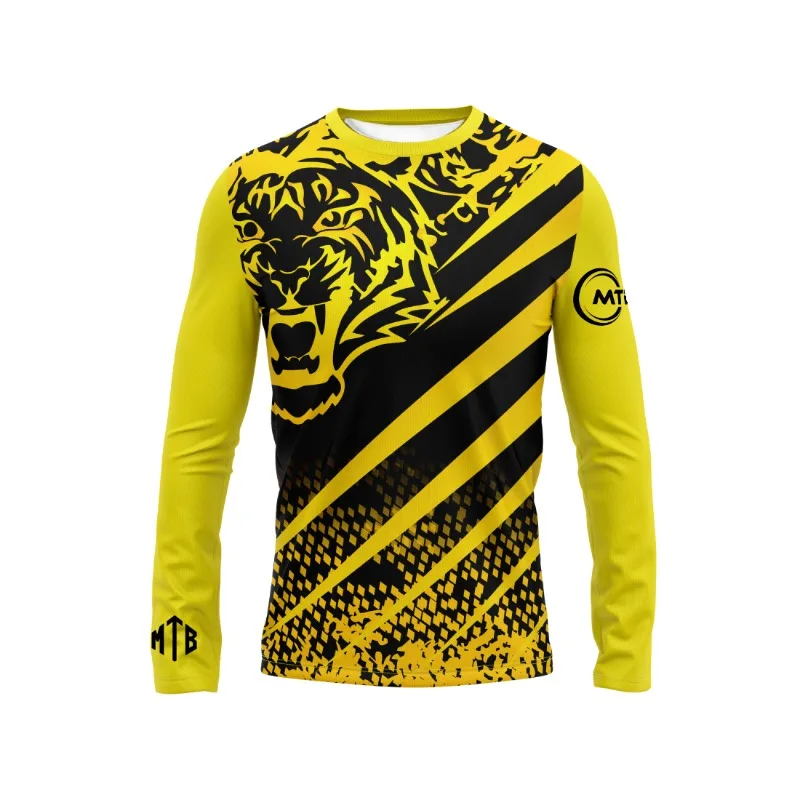 

2026 Fashion Sports Cycling Long Sleeve, Racing Racing Printed Long Sleeve Sportswear, Off Road Sunscreen Cycling Clothing