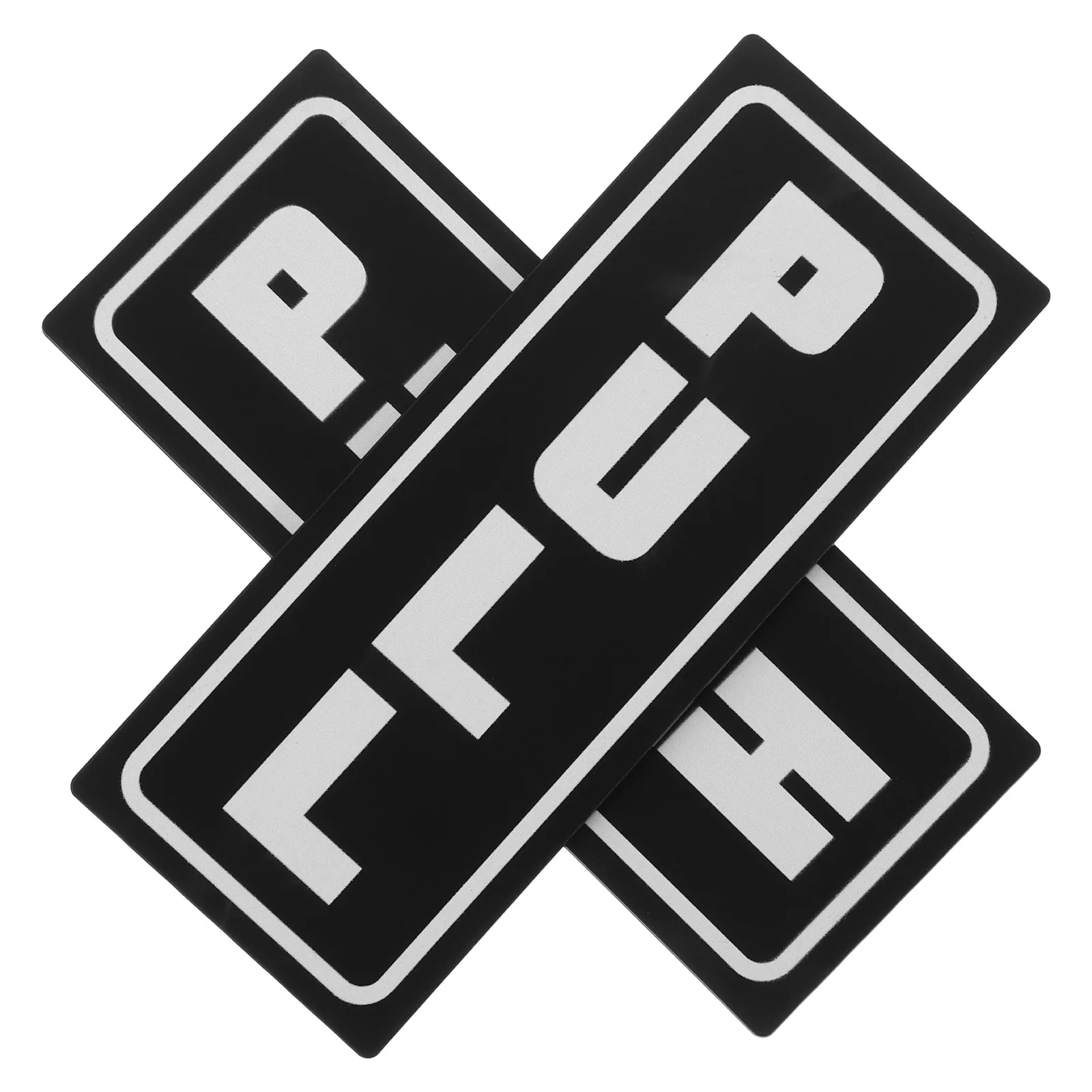 

2pcs Acrylic Door Signs Push Pull Indicators Clear Glass Door Label For Office Hotel Hospital Conference Room Restroom Entrance