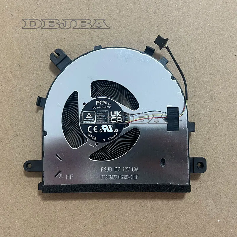 

Laptop Cooling Fan For Xiaomi/MI Redmibook Pro16 2024 Y3519 TM2309 BN9507S2H-000P DFSCM227163920 FSJB 12V 1A Fan